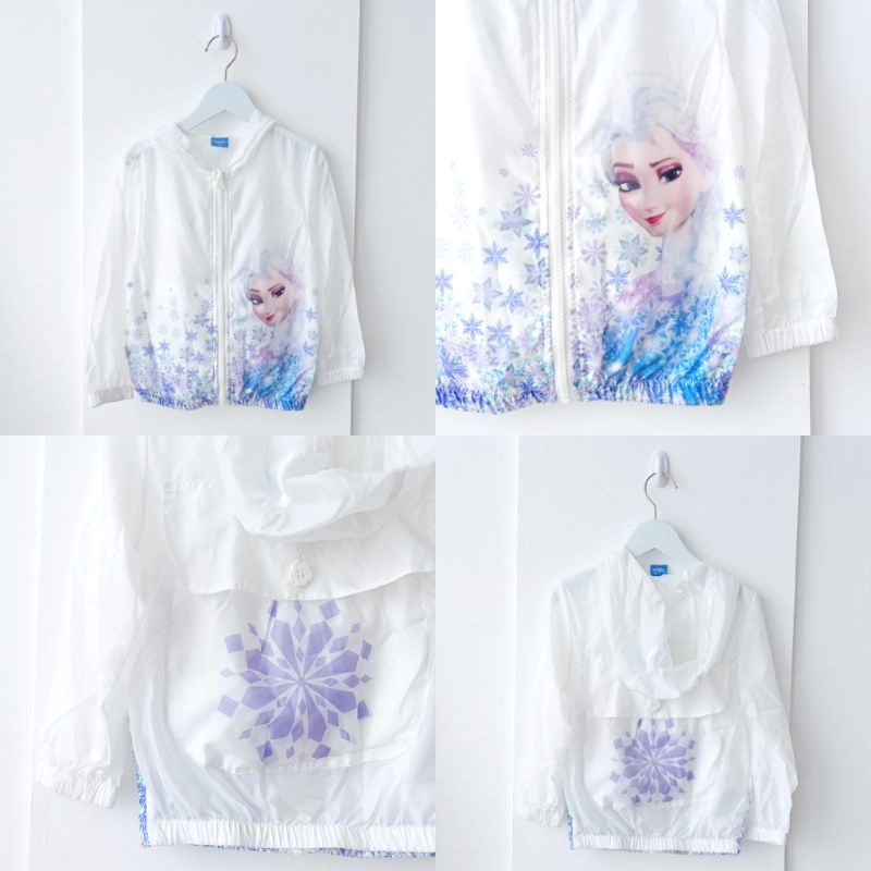 ABH1097 Futurino Jacket Packable Water Resist Cew/Cow-White Frozen