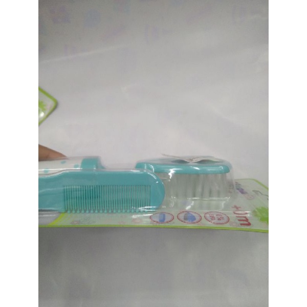 Zippy Brush &amp; Comb (Sisir Bayi Bunyi +0m) OK031