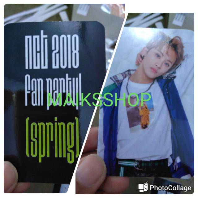 Nct Fan Party 2018 Photocard Kpop