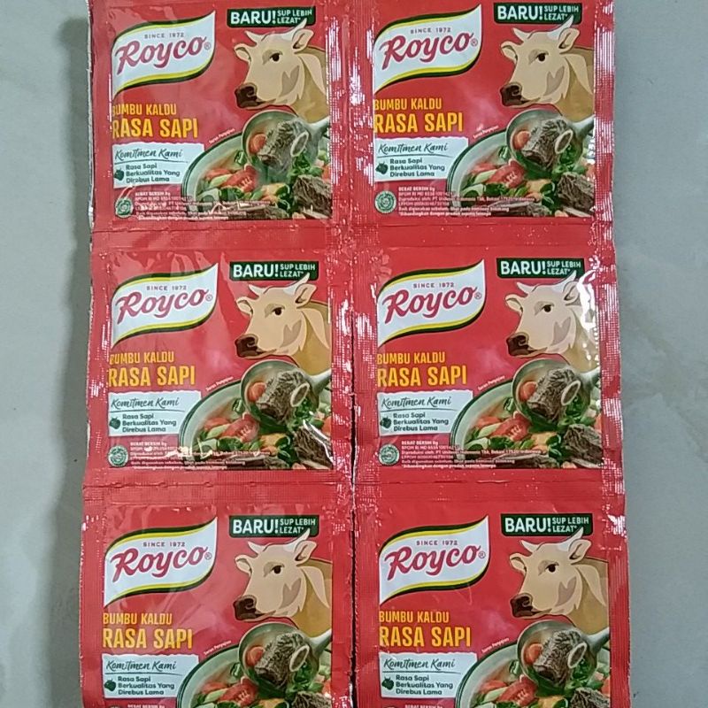 

Royco renceng isi 12 pcs