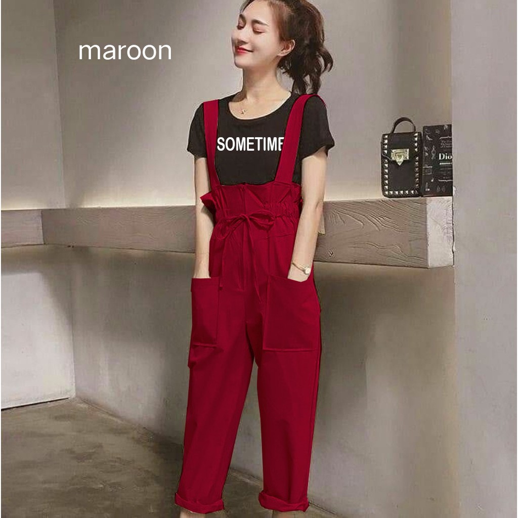 [ MOCIIESHOP ] 2in1 set sometime / hn / stelan wanita / set baju wanita / baju setelan / set wanita 