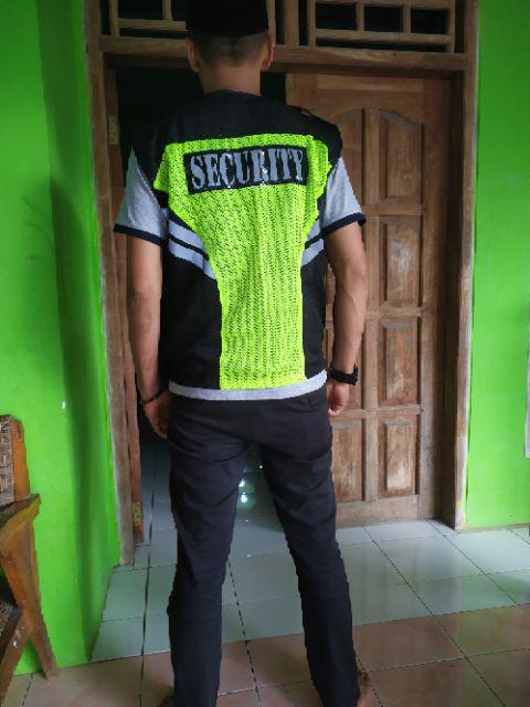 Rompi SECURITY Rompi SATPAM Safefty Polisi Rompi Jaring 