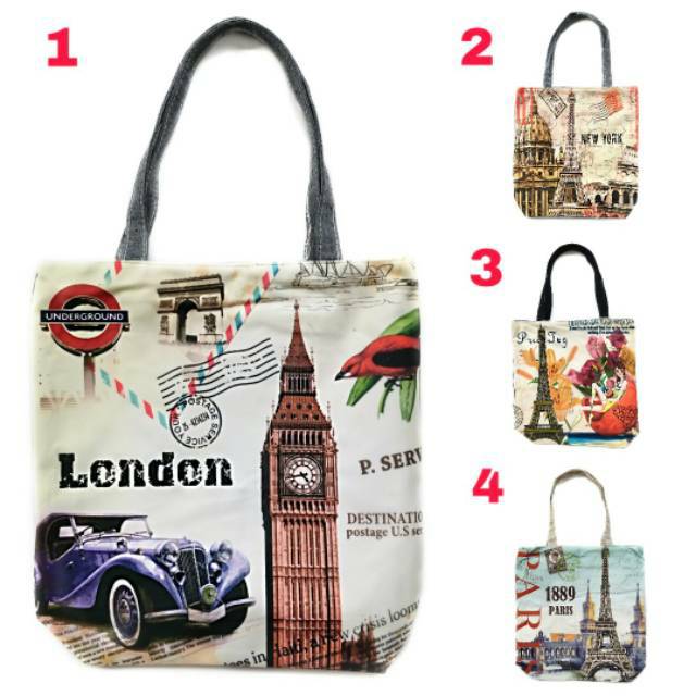 FULL WARNA Tas Belanja Shopping Bag Tote Bag resleting FULL WARNA Tas Belanja Shopping Bag Tote Bag resleting