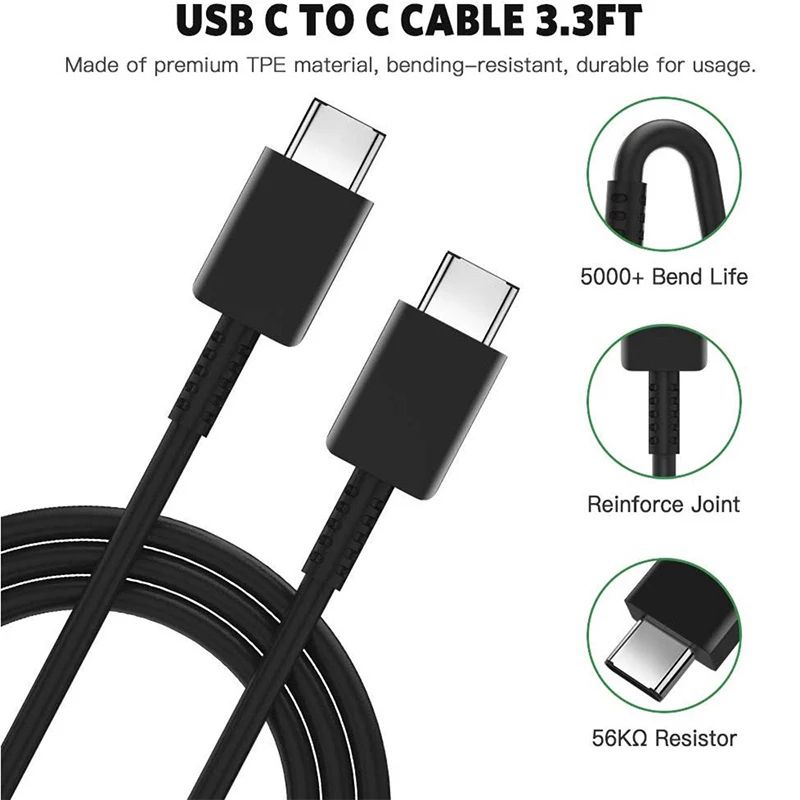CHARGER SAMSUNG GALAXY A52 A52S 4G/5G CASAN ORIGINAL100% USB TYPE C 45W 5A SUPER FAST CHARGING