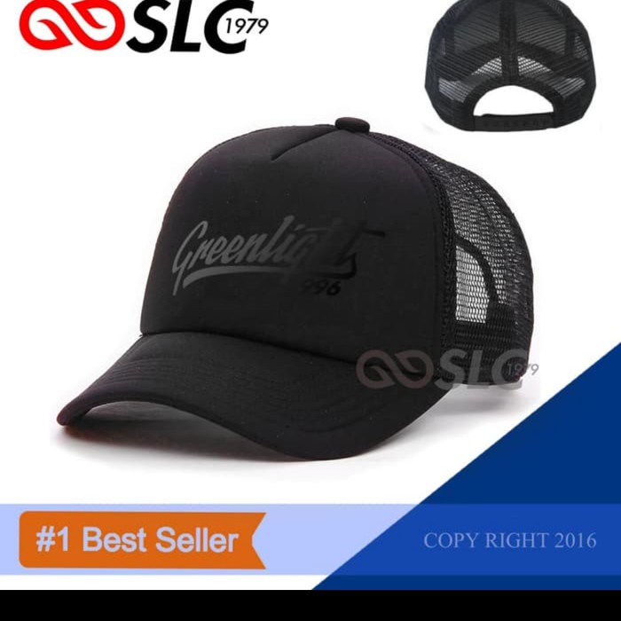 [J90] Topi Elger Rimba 2 In 1 T544 Hitam Krem Khakhi Original Top IC406  Jaring Trucker Greenlight F