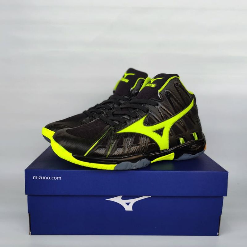 MIZUNO Sepatu Volly Pria Sneaker Mizuno Wave Tornado Pria TERBARU Sepatu Olahraga, Basket, Badminton, Spatu Sneakers Voli Lari Jogging Training Outdoor Indoor Lapangan Ringan Anti Slip Cowok