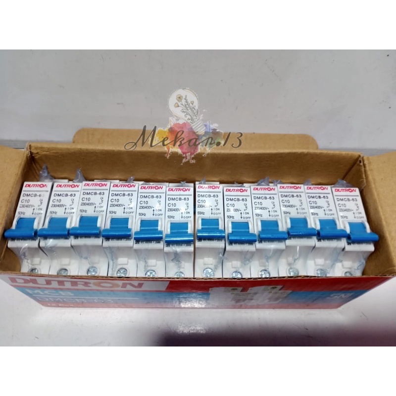 MCB DUTRON 2A 4A 6A 10A 1Phase