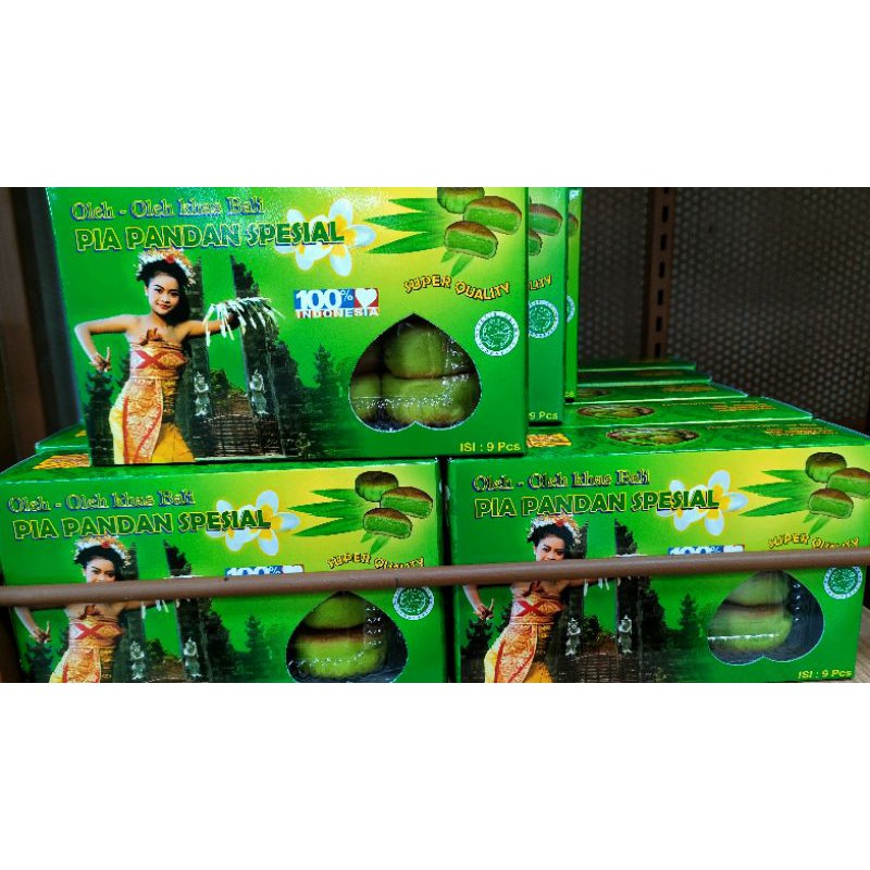 

PIA PANDAN SPESIAL ISI 9 PCS OLEH OLEH ASLI KHAS BALI + BUBBLE WRAP