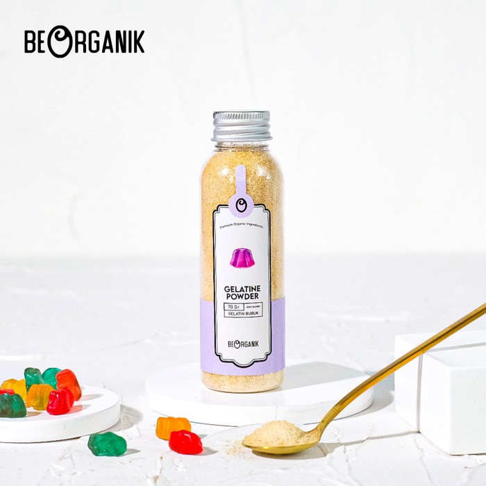 

Beorganik Gelatine Powder / Bubuk Gelatin 70gr