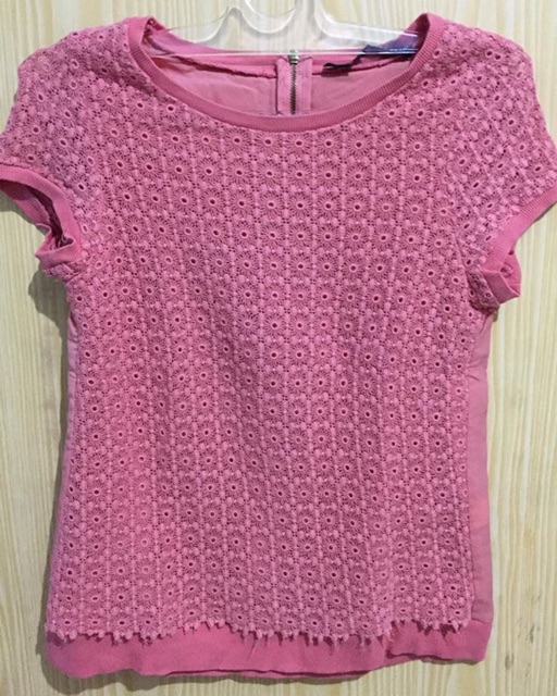 SALE Blouse pink wanita ZARA