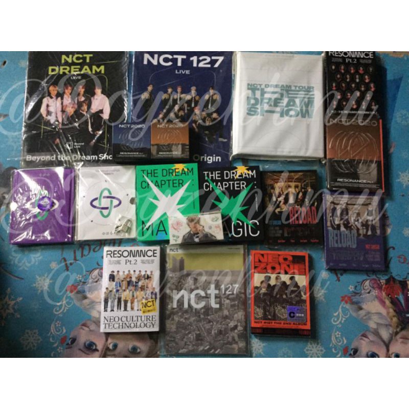 [BACA DESK] Album Only Nct /Txt/Brochure Nct Dream/Nct 127/PB The Dream Show