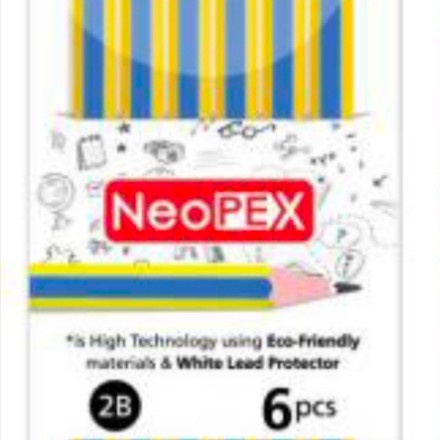 Pensil 2B Agatis NeoPEX isi 6 pcs