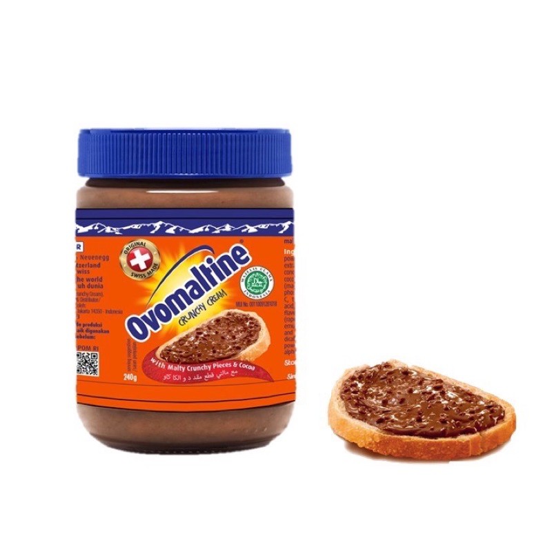 

Ovomaltine Crunchy 230gr selai oles coklat