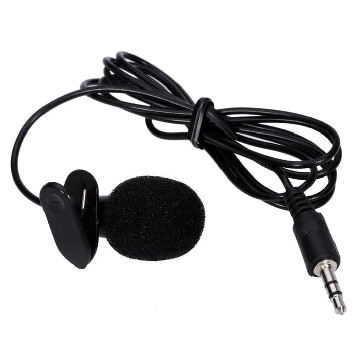 Trend-GROSIR Mini Mic CLIP ON Microphone with Clip 3.5mm - 2 Line