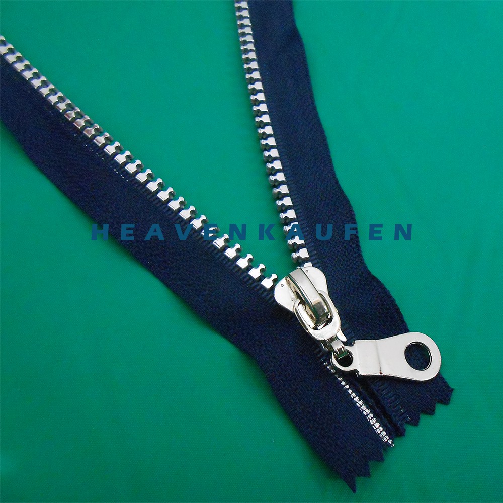 Resleting Zipper Ritsleting Retsleting Sleting 25 cm Gigi Silver Vislon