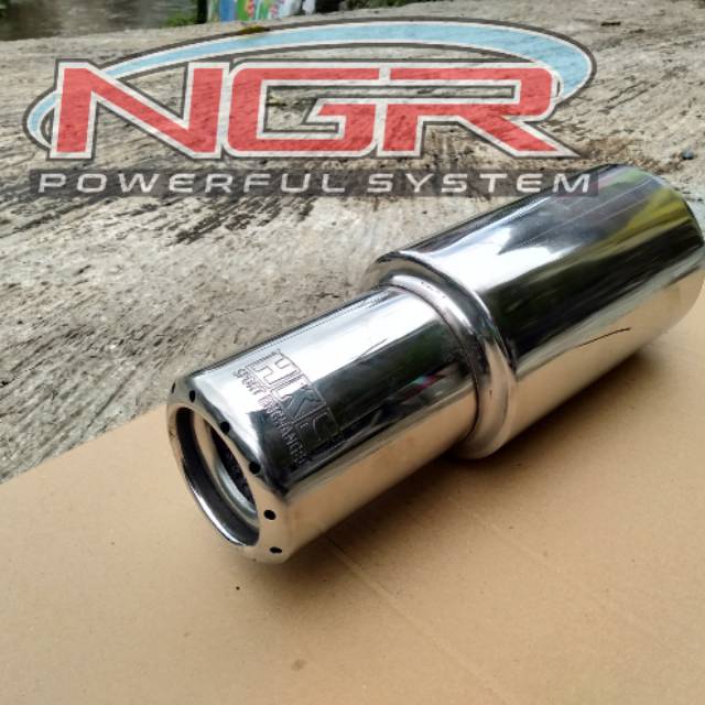 Knalpot mobil HKS GRONEL TITAN suara bass