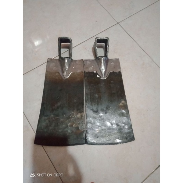 cangkul kecil, cangkul gancu baja sambung