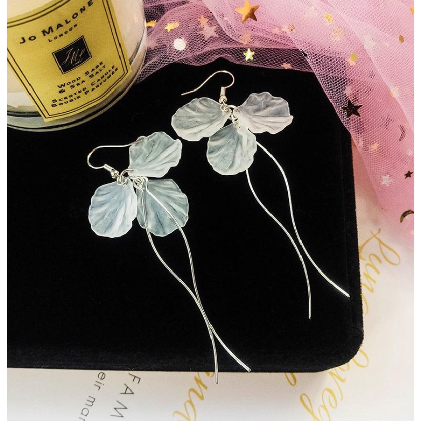 Anting  Tassel Wanita B402 DANCING FLOWER  Korea Fashion Women Earring Giwang Aksesoris Cewe