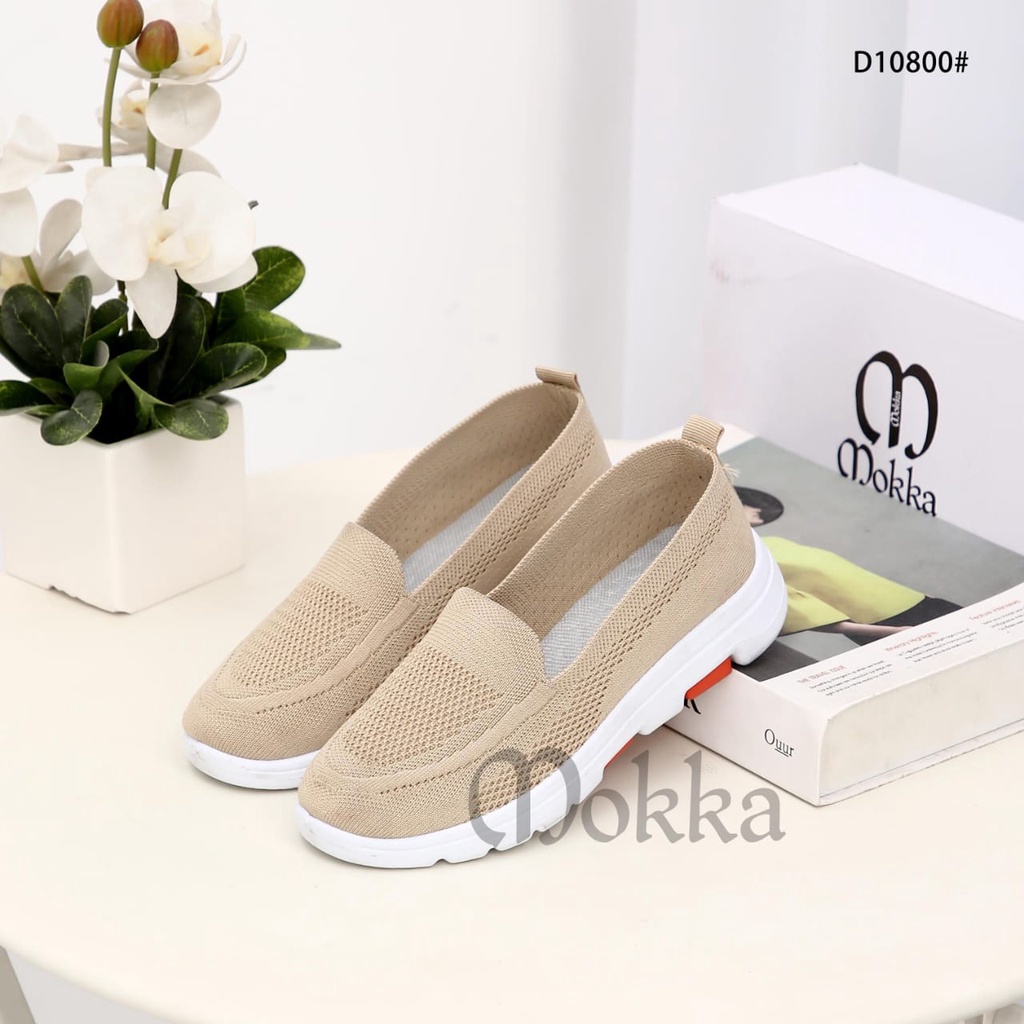 Mokka Ladies Comfort Sneaker Shoes D10800 Sepatu Wanita