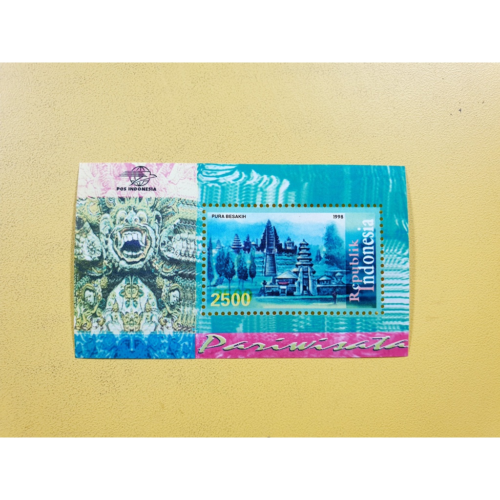 

Perangko Souvenir Sheet Pariwisata 1998