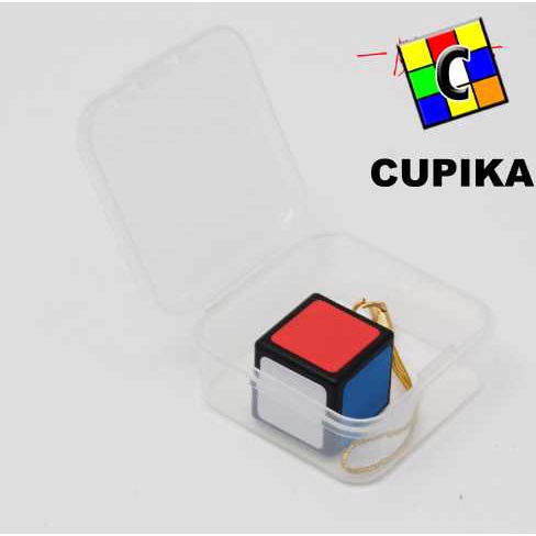 Rubik Z-Cube 1x1x1 Black Base 1x1 Gantungan kunci tali terjangkau