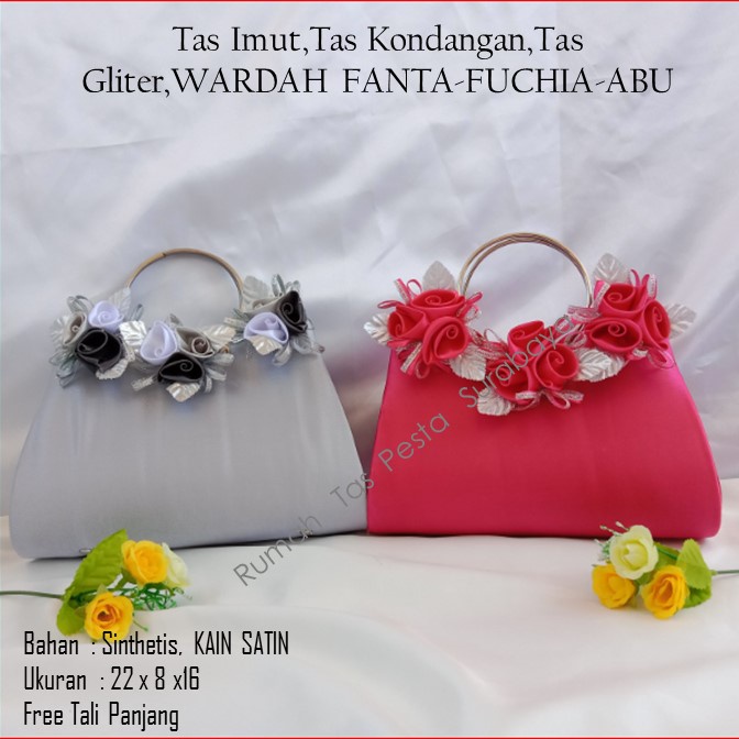 PAKET TAS PESTA WARDAH MODEL CLUTH DANSELEMPANG  TERMURA  KESAN MEWAH DAN ELEGAN 2 TAS ONGKIR TAS BEST SELLER