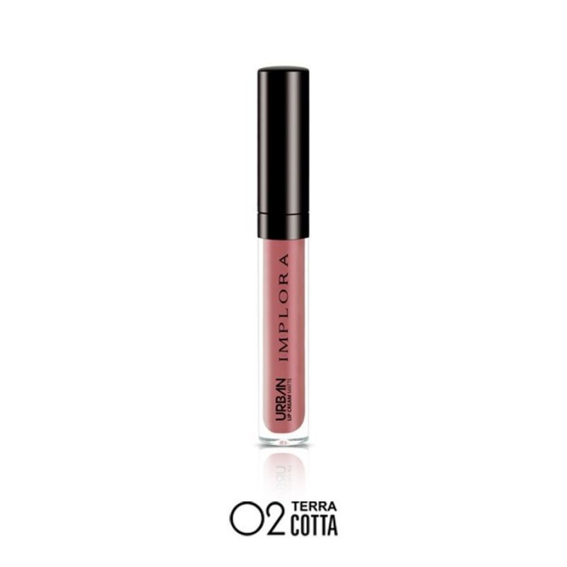 (PROMO) LIPSTIK IMPLORA 02 TERRA COTTA LIPSTIK LEMBUT/RINGAN/NYAMAN DI BIBIR