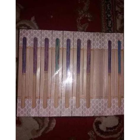Termurah Souvenir Pernikahan Kipas Jepang Kemasan Box Hadiah .,.