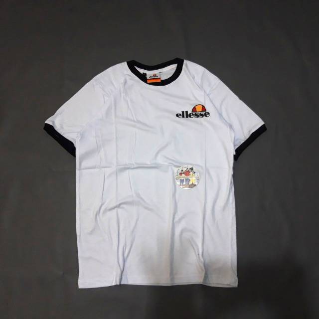 KAOS T SHIRT LOGO ELLESSE BAJU PRIA BAJU WANITA BAJU CEWE BAJU MURAH SPECIAL T SHIRT ELLESSE LOGO