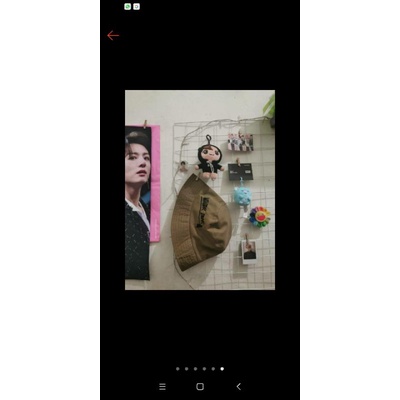 V TAEHYUNG BTS BIG BUCKET HAT WINTER BEAR @Pierreandcloth_id (PRELOVED)