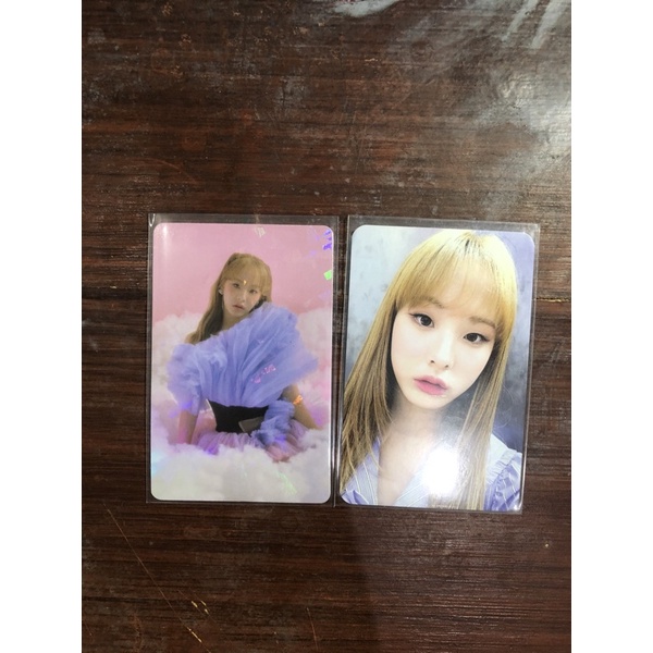 photocard pc seonyou classy class:y pob benefit holo mihwadang