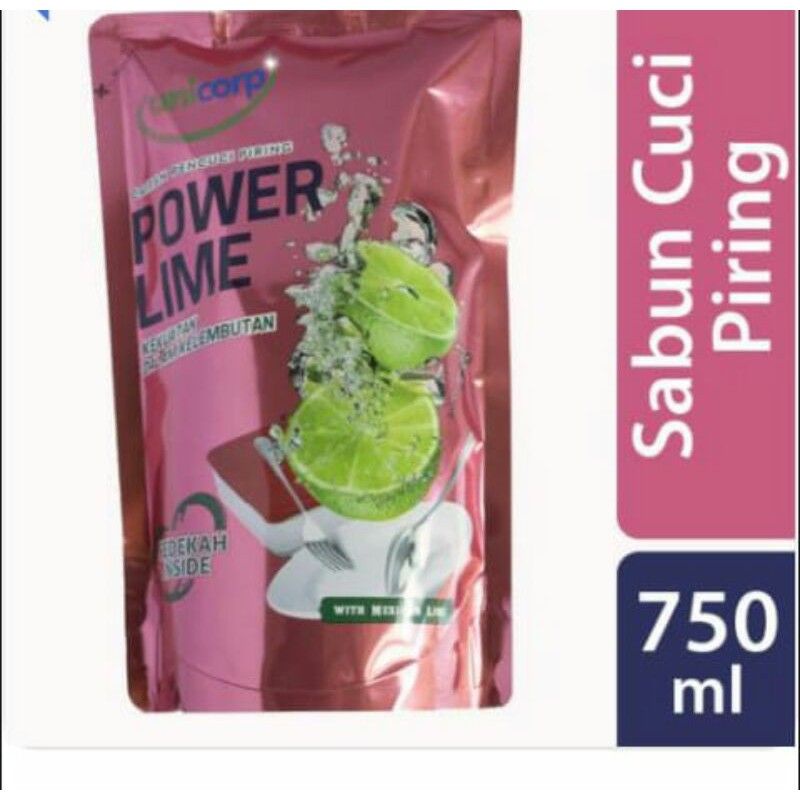 Jual Power lime sabun cuci piring 750ml Indonesia