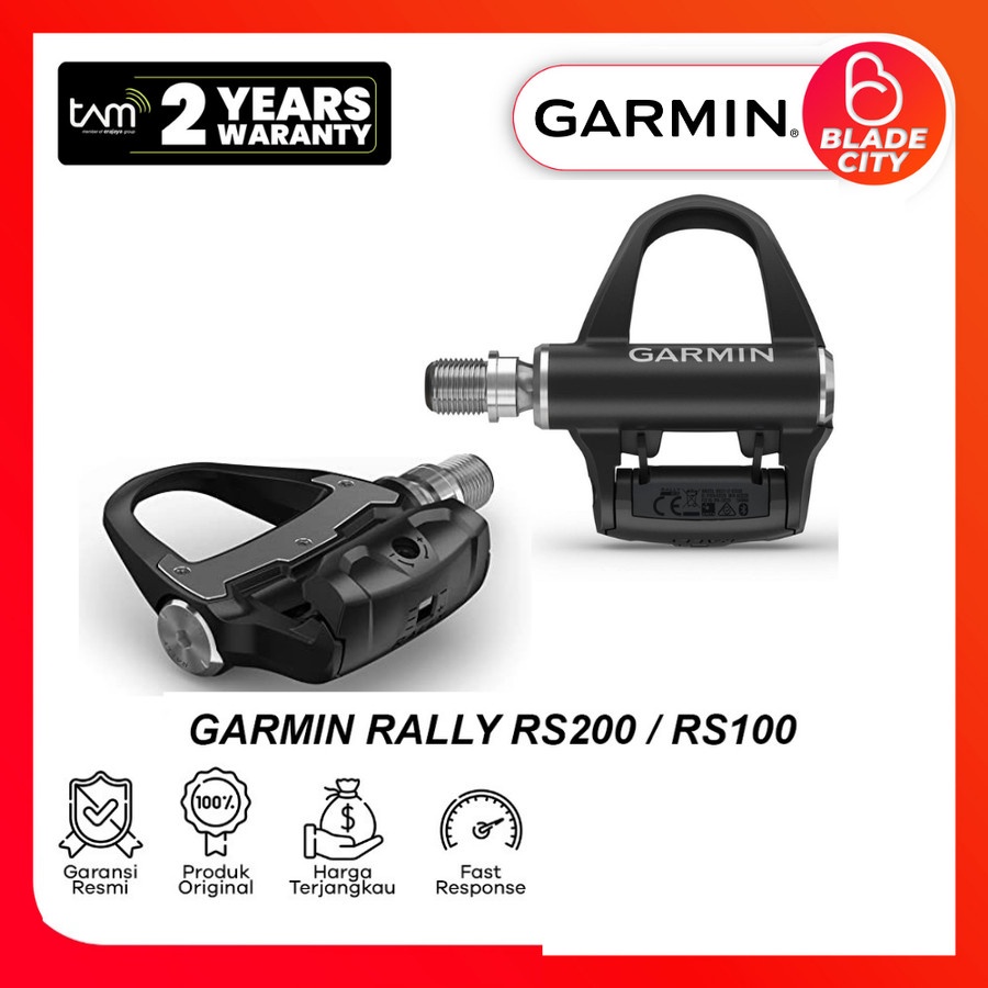 Garmin Rally RS100 | RS200 Pedal Power Meter (A032220) - Garansi 2Tahun