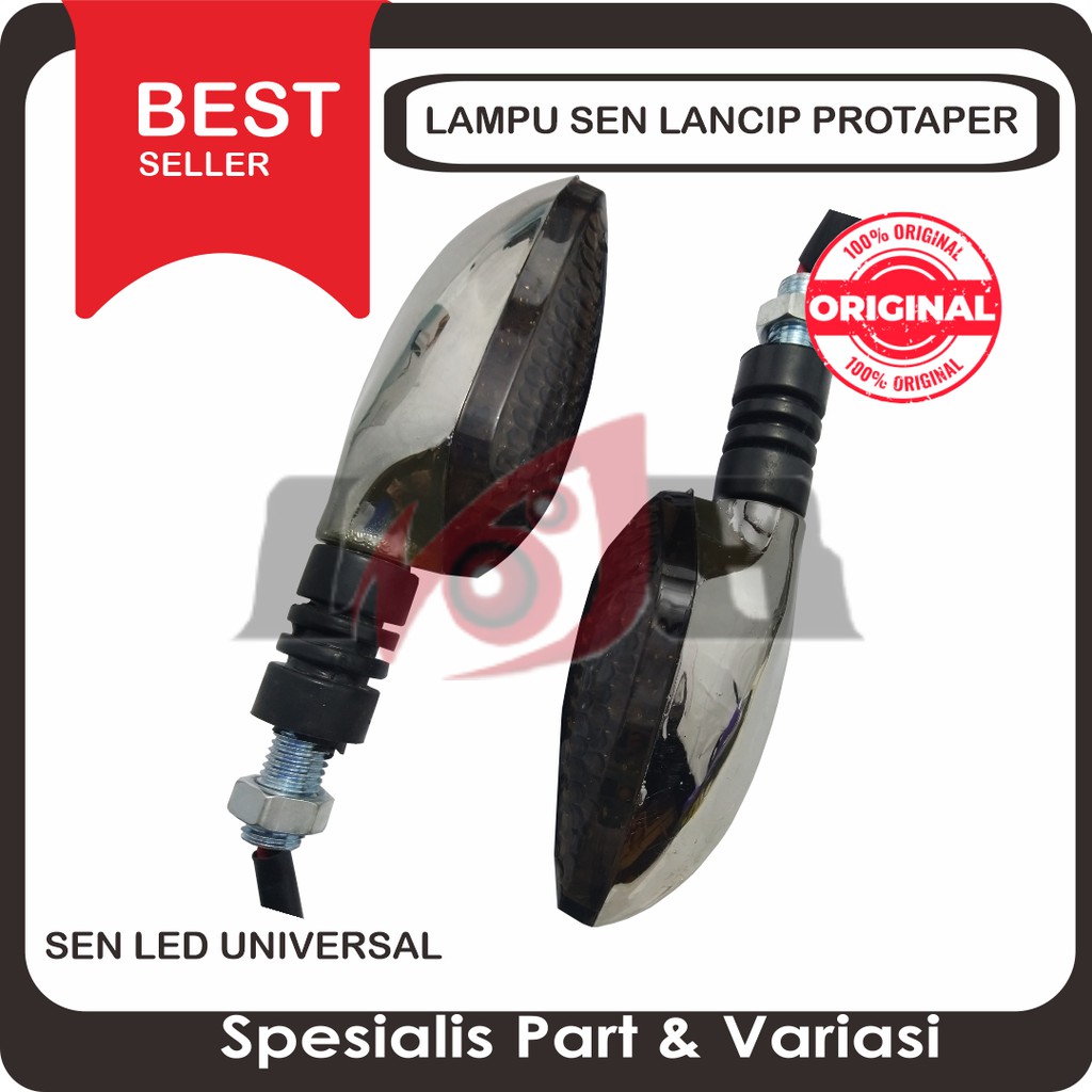 Lampu LED Sen Sein Model Lancip Motor Sport Protaper Universal