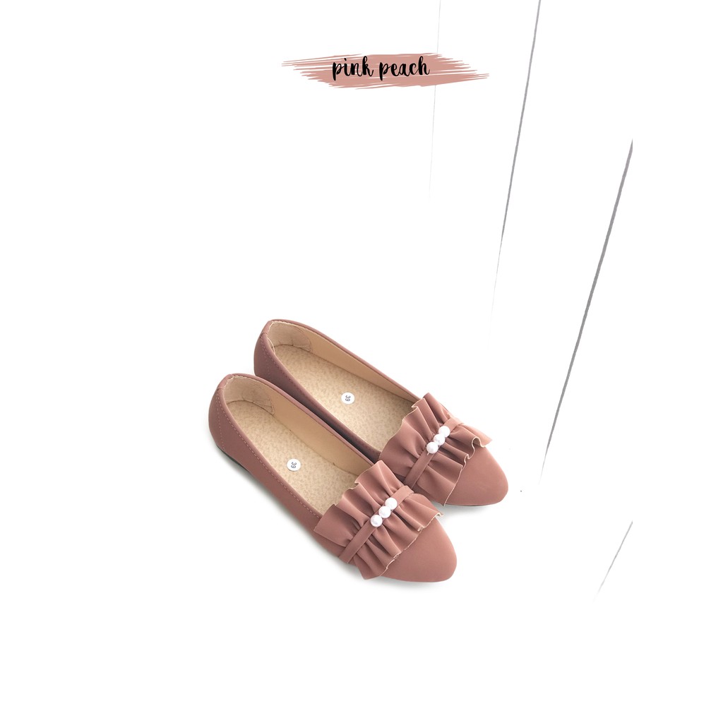 Flatshoes Mutiara Lipat