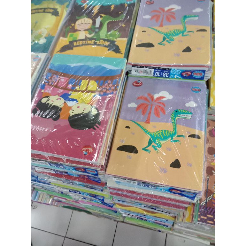 

BUKU TULIS SINAR DUNIA/SIDU ISI 38LEMBAR(1PacK isi 10buku)