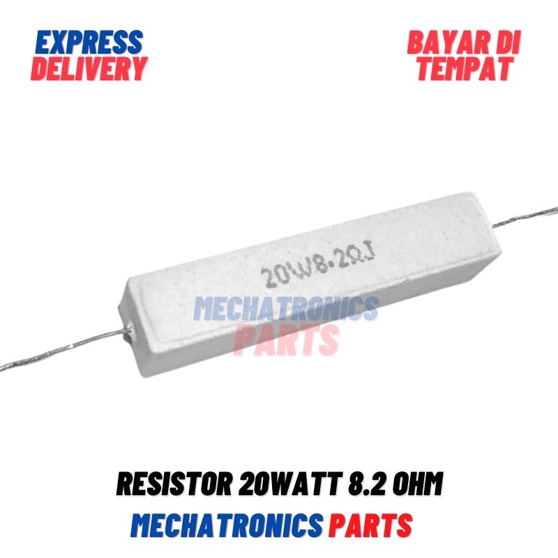 [PAS-9371] RESISTOR 20WATT 8.2OHM