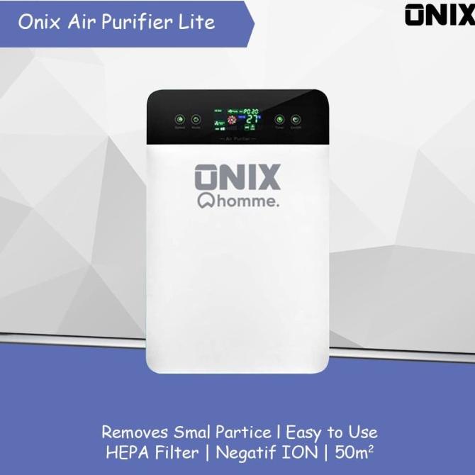 ALAT PENDINGIN RUANGAN ONIX AIR PURIFIER LITE TOUCH DISPLAY PEMBERSIH UDARA HEPA FILTER BERKUALITAS