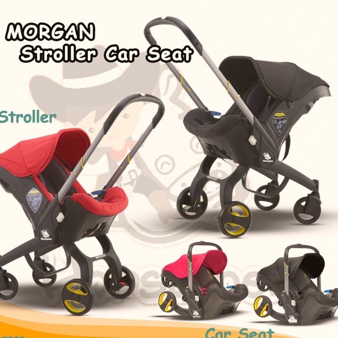 PROMO STROLLER ANAK HORSEMEN 2 IN 1 CAR SEAT + STROLLER MORGAN NW7005