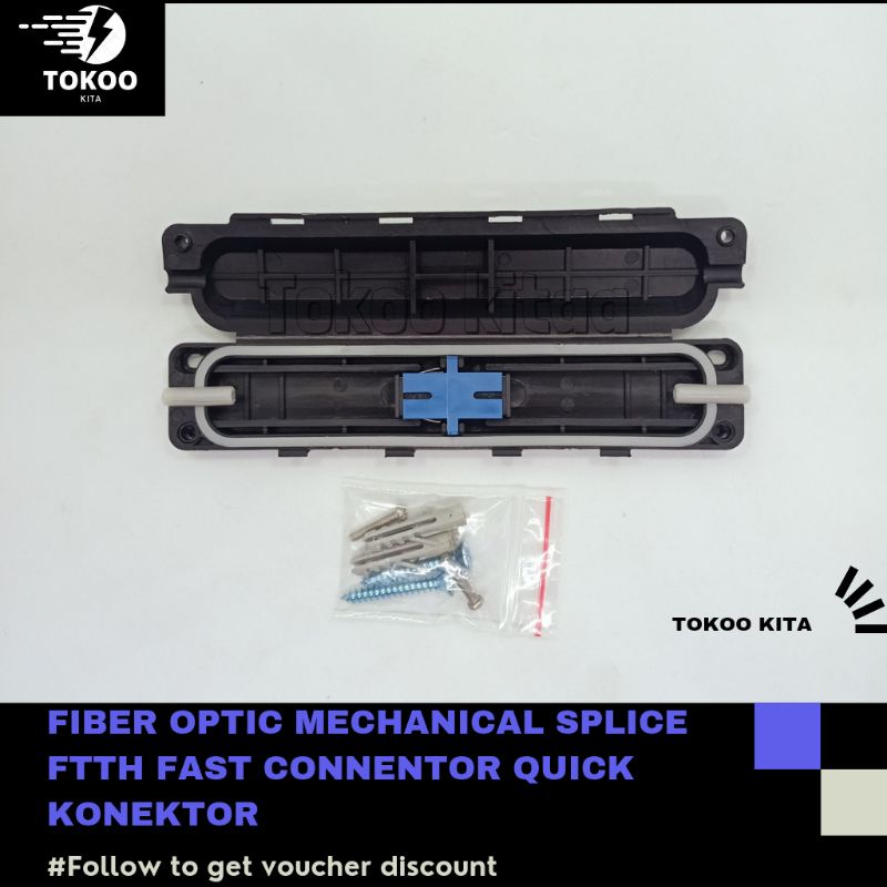 Fiber Optic Mechanical Splice FTTH Fast Connentor Quick Konektor (OTP fiber optik)