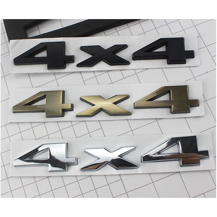 1pc Stiker Emblem Metal 4x4 Limited Edition Untuk Bagasi Belakang JEEP Ford