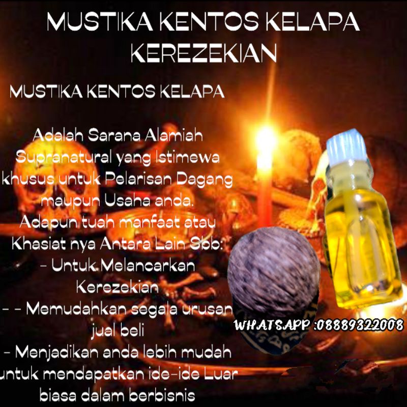 

MUSTIKA KEN-TOS K3LAP4 KER3ZEKIAN