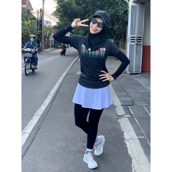 rok sepeda, skirt, rok gowes, rok olahraga, rok mini, mini skirt