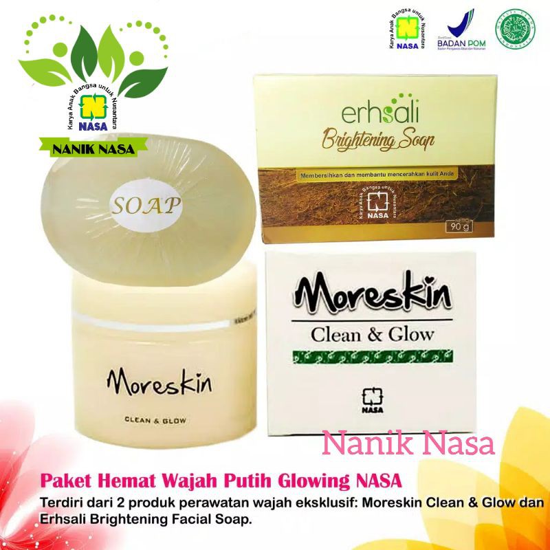 Paket Glowing Untuk Kulit Berminyak Ori Nasa