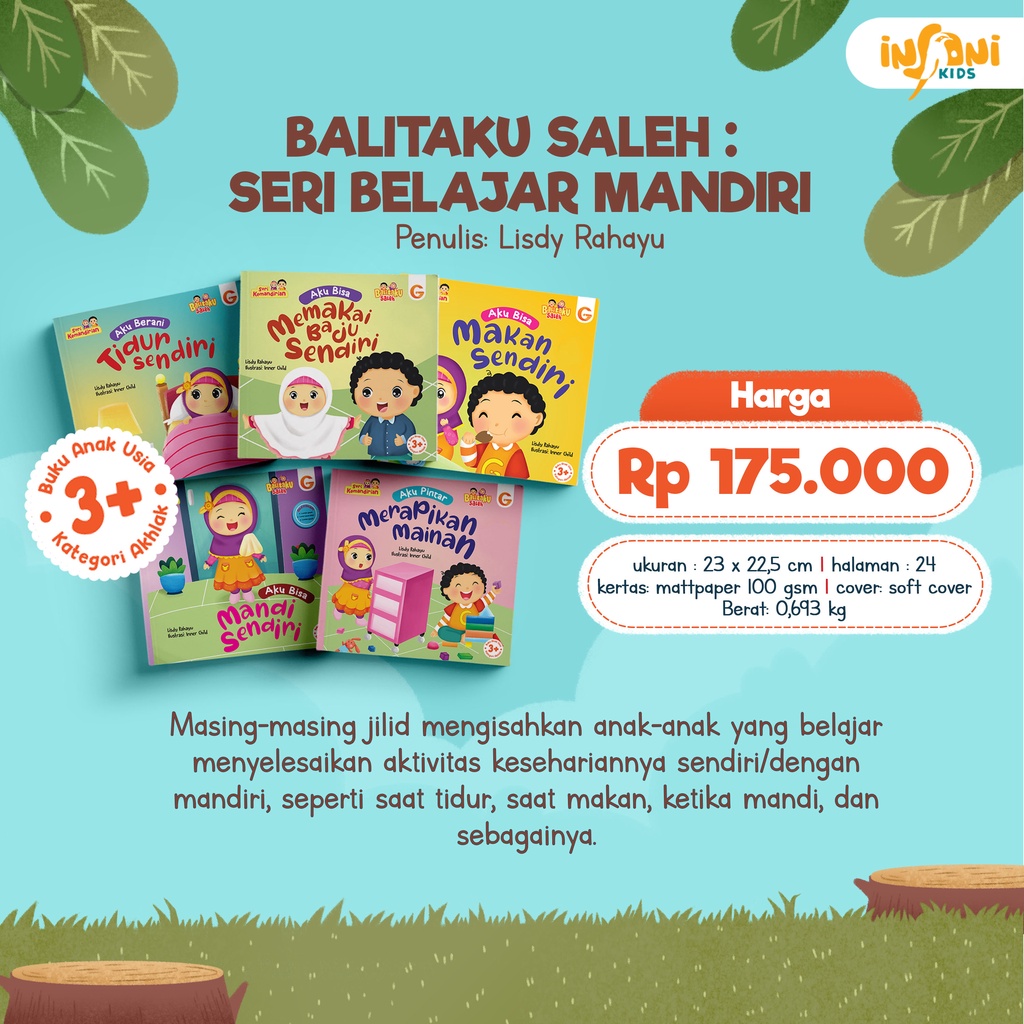 Buku 1 Set Seri kemandirian - Gema Insani 100% Original