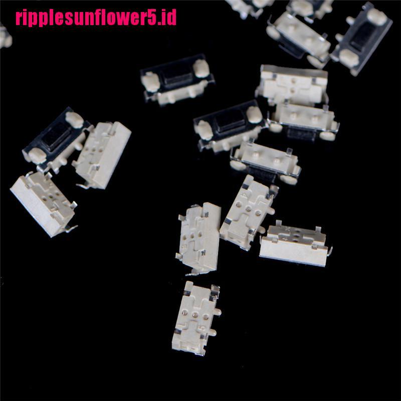 100pcs 3x6 X 3.5 SMD Micro Switch Tombol Sentuh Untuk MP3 MP4 Tablet