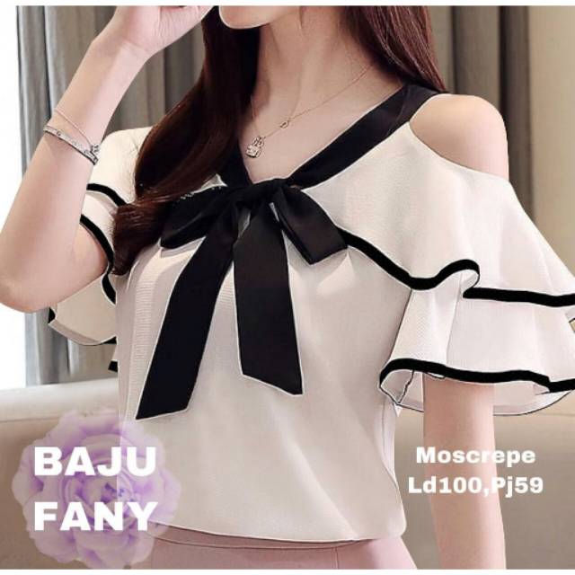 Vr baju  fany blouse yang  cantik  Shopee Indonesia