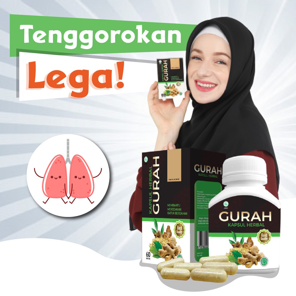 

Kapsul Gurah Herbal Untuk Batuk Berdahak Beli 2 Gratis 1