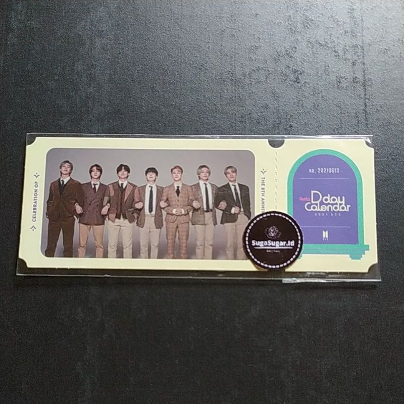 

D day calendar ticket photo