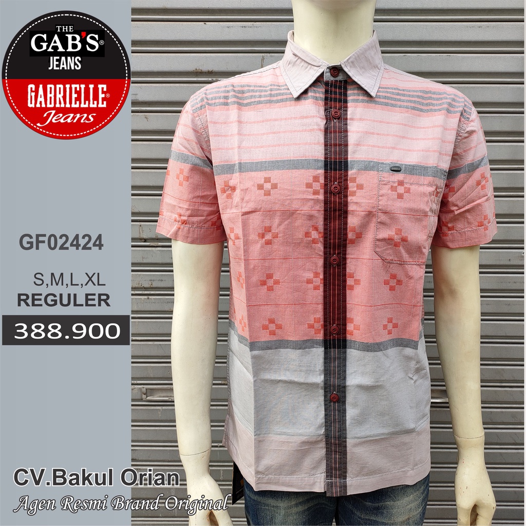 Kemeja Pria Gabrielle Gab's Original - GF02424